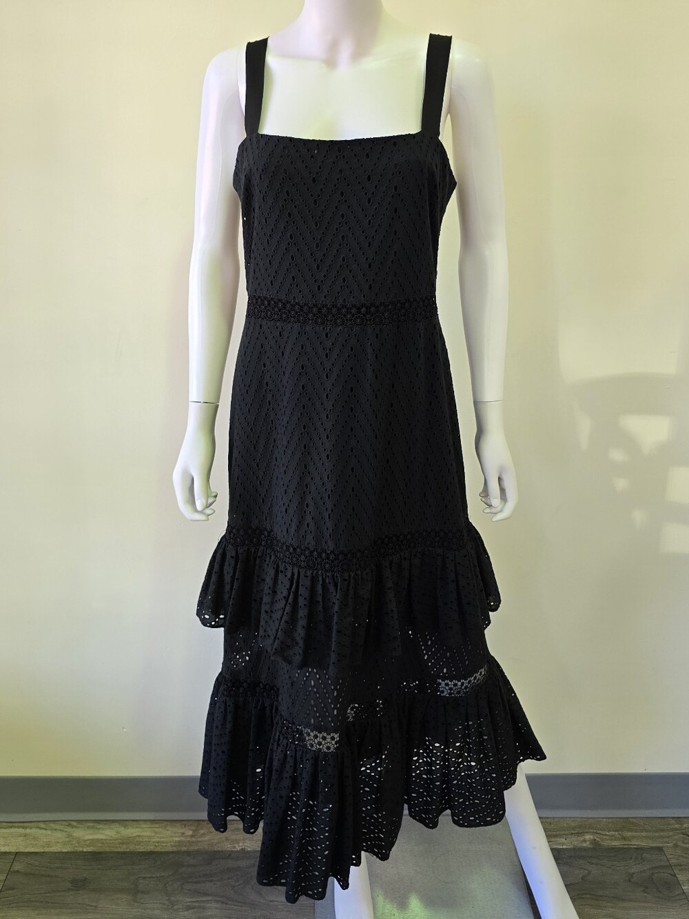 Prabal Gurung Eyelet Dress